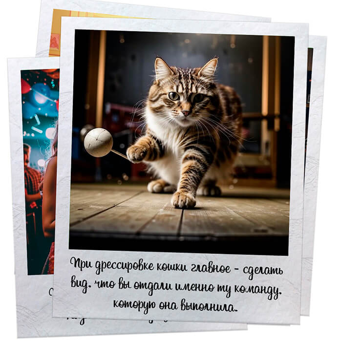 Дрессировка кошки
