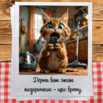 Держи вот этот подорожник