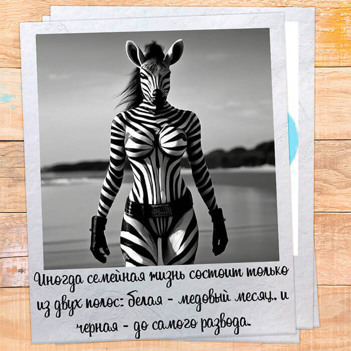 Иногда семейная жизнь состоит только из двух полос