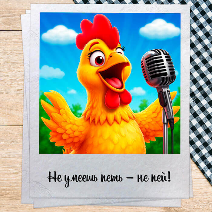 Не умеешь петь – не пей!