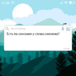 Есть ли синоним у слова синоним