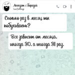 Сколько раз в месяц ты побухиваешь