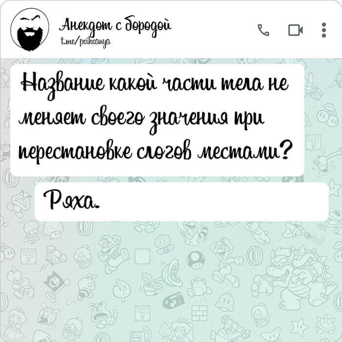Название какой части тела