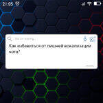 Как избавиться от лишней вокализации