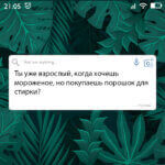 Ты уже взрослый