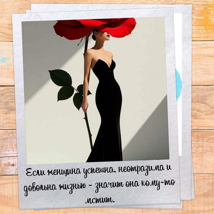 Если женщина успешна, неотразима и довольна жизнью