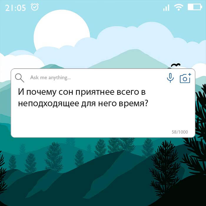 И почему сон приятнее всего в неподходящее для него время