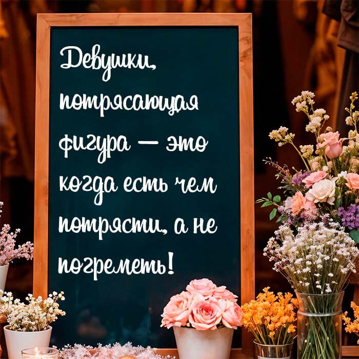Потрясающая фигура это когда есть чем потрясти