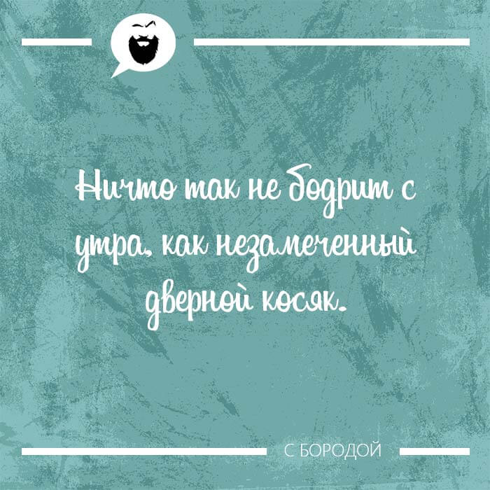 Ничто так не бодрит