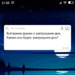 думаю о завтрашнем дне