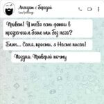 Чат дня на Aneksboro — смешная переписка про парней