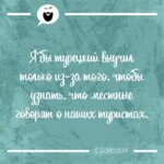 Мысль дня на Aneksboro — смешная мысль про туристов